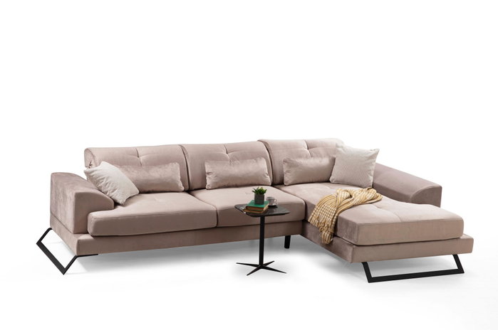 Atelier Del Sofa Frido Corner Right (L3+Chl) - Beige